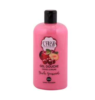 Gel douche pour femme cerise C FRESH 500ML  - 428