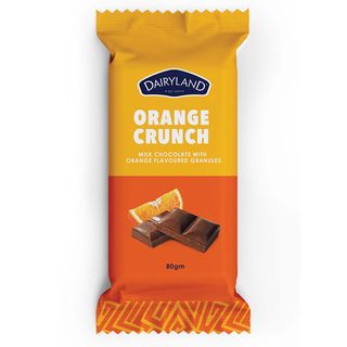 Dairyland Orange Crunch Chocolate 80g