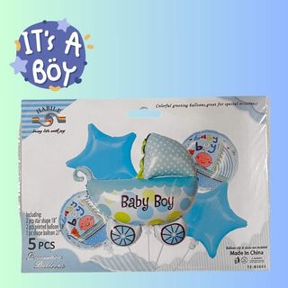 Party Baby Shower Garçon 5pcs