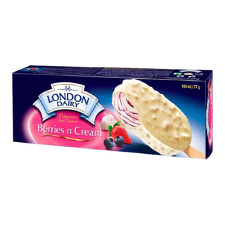 LONDON DAIRY BERRIES N CREAM STICK 100ML