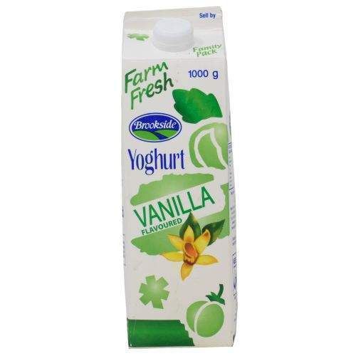 Brookside Vanilla Yoghurt 1Ltr