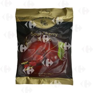 Bonbons Sour Cherry Drops Cavendish & Harvey 100g