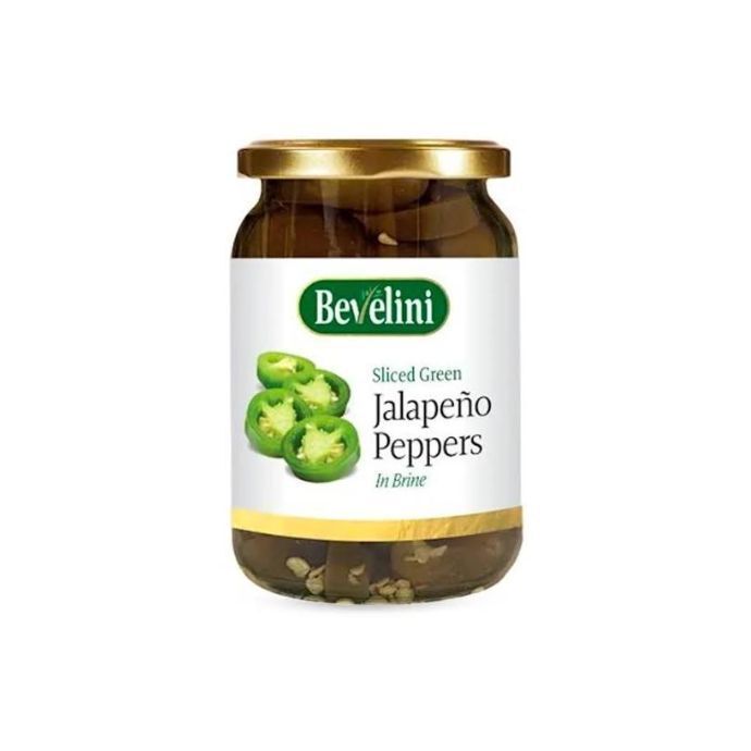 Bevelini Sliced Jalapeno Peppers In Brine
