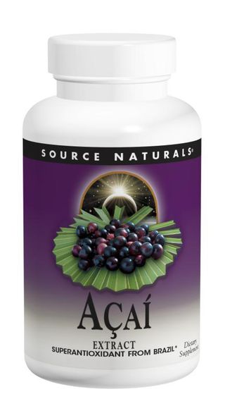 SOURCE NATURALS ACAI EXTRACT 500MG 60S