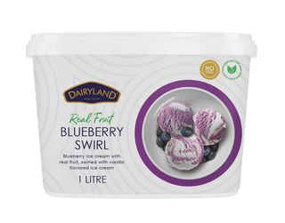 Dairyland Real Fruit Blueberry 1L