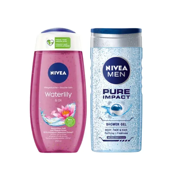 Gels douche, savons