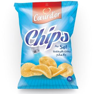 Chips Sel 70g Coeur Dor - 201