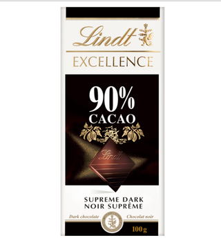 Lindt Excellence Noir 90% 100g