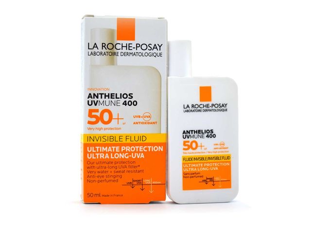 Fluid SPF 50+ Anthelios UVmune 400, 50 ml, La Roche-Posay