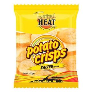 Tropical Heat Potato Crisps Salted 100G