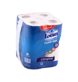 Essuie-tout LOTUS 4 rouleaux - 947