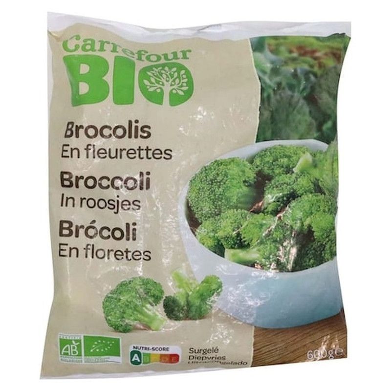 Carrefour Organic Broccoli 600G