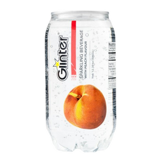 Glinter Peach Flavoured Water