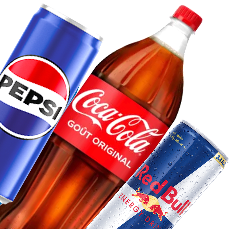 Sodas et limonades.