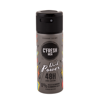 Déodorant homme Dark power C'FRESH 150ML - 302