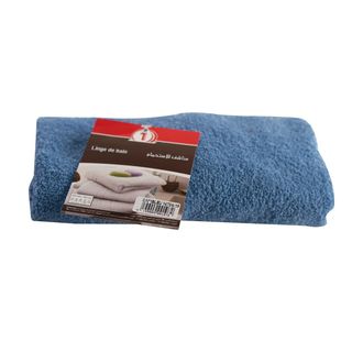 N°1 Serviette De Bain Bleue Dimensions: 50X80Cm