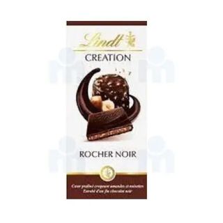 Tablette de chocolat noir Praliné Rocher Création 150g - LINDT