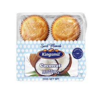 Kingsmil Sweet Moments Coconut Muffins 4's 200g