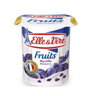 Dessert lacté aux myrtilles 125g - ELLE & VIRE