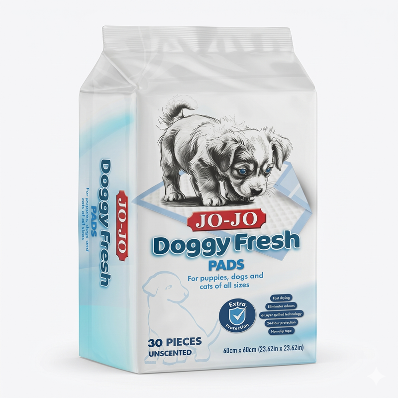 Jo-Jo Doggy Fresh Training Pads (Pack Of 30)