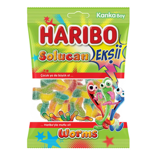 Gommes worms Fizz 70g - HARIBO