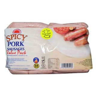 Farmers C/Spicy Pork Sausages Vp1Kg