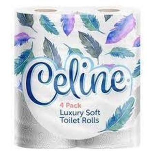 Celine Toilet Tissue 4-Pack