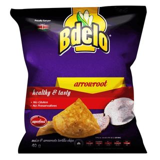 Bdelo Maize Tortilla Chips Arrowroots 40g