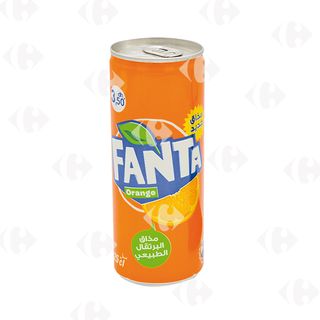 fanta orange canette 25cl
