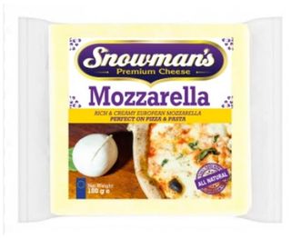 Snowman'S Mozzerella Cheese 180G