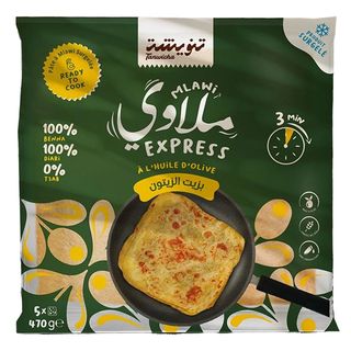 Mlawi Express À L'Huile D'Olive Tanwicha - Le Lot De 5 Pièces 470G