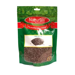 NATURALLI CHIA SEEDS 500GM