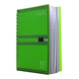 Officepoint Notebook Spiral With Button A5 70Sh Black