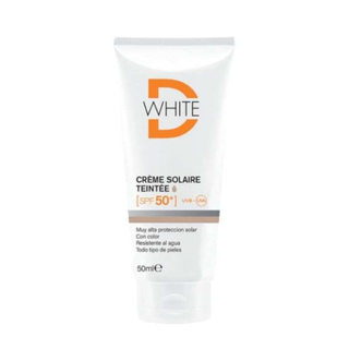 DWHITE CREME SOLAIRE TEINTEE CLAIRE 50+ 50ML
