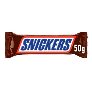 Snickers Peanut Nougat Bar in Chocolate 50g