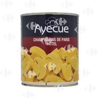 Champignons De Paris Coupés 355G - Ayecue