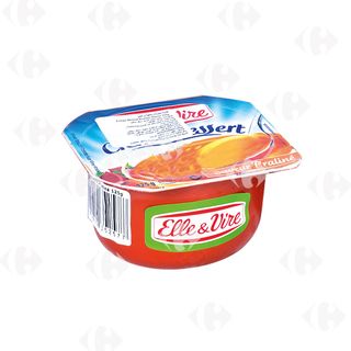 Crème Dessert Uht Aromatisée Noisette Praliné 125G - Elle & Vire