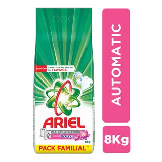 Détergent Lessive en poudre Automatique Fraicheur Downy Ariel 8Kg