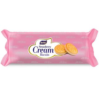Nuvita Cream Biscuits Strawberry 100gms