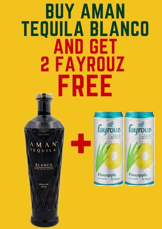 Aman Blanco Tequila 40% ABV, 0.75L