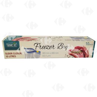 Sacs De Congélation Use It 10l 10 Unités