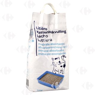 Litière produit blanc de 10l - Le sac de 10L - CARREFOUR (50)