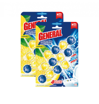 Lot de 2: Blocs de cuvette solide GENERAL 50GR  - 766