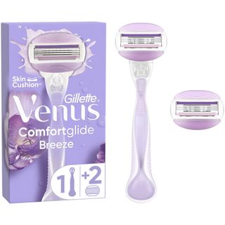 Venus Rasoir Système Comfort Glide Breeze - 1Manche +2 Recharges
