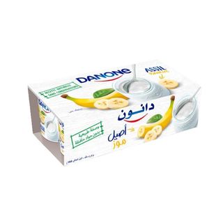 Yaourt ferme saveur banane Assil 8x110g - DANONE