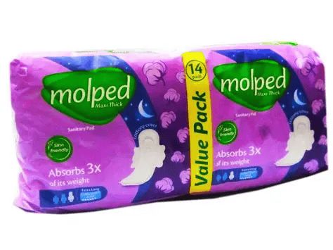 Molped Maxi Thick Pads (Pack Of 14)