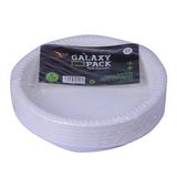 Galaxy White Partit. Plt, 9 Inch