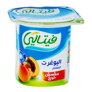 Yaourt Aromatise 100G Vitalait Peche Abricot