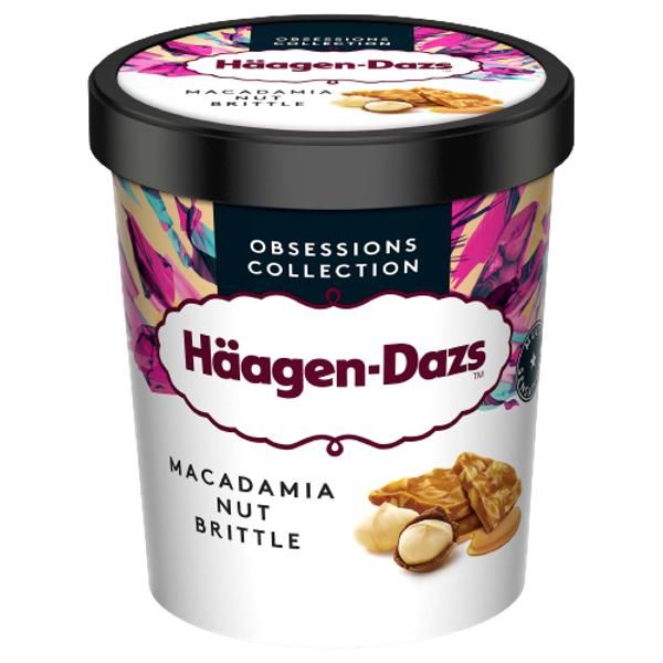 Haagen Daaz Macadamia Nut Brittle Ice Cream 460Ml