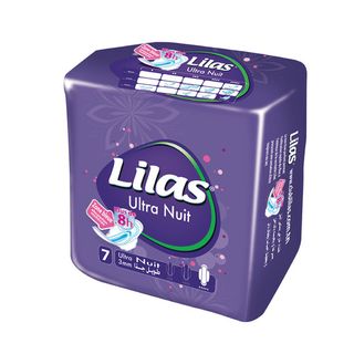Serviette Hygienique 7pcs Lilas Ultra Nuit - 740